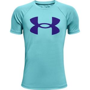 imageUnder Armour Boys Logo Short Sleeve Tee ShirtCosmos 476Ultra Indigo