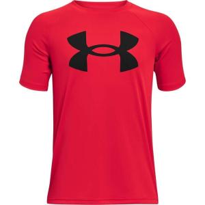 imageUnder Armour Boys Logo Short Sleeve Tee ShirtRed 600Black