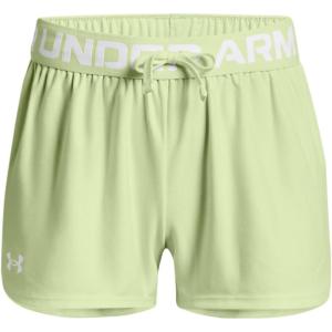 imageUnder Armour Girls Play Up Solid Shorts370 Phosphor Green   White