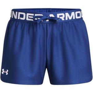 imageUnder Armour Girls Play Up Solid Shorts432 Tech Blue   White