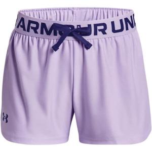 imageUnder Armour Girls Play Up Solid Shorts515 Nebula Purple  Sonar Blue  Sonar Blue
