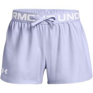 imageUnder Armour Girls Play Up Solid Shorts539 Celeste   White
