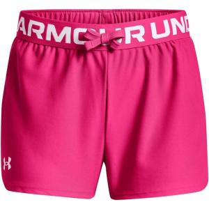 imageUnder Armour Girls Play Up Solid ShortsElectro Pink 695White