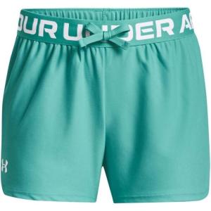 imageUnder Armour Girls Play Up Solid ShortsNeptune 369Pink Lemonade