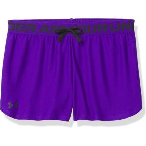 imageUnder Armour Girls Play Up Solid ShortsPurple Zest 754Black
