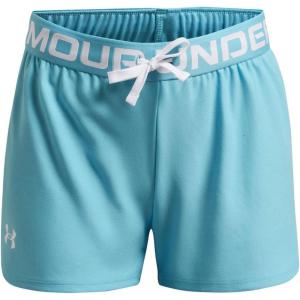 imageUnder Armour Girls Play Up Solid ShortsSky Blue 914White