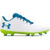 imageUnder Armour Boys Magnetico Select 30 Jr Soccer Shoe102 WhiteHighvis YellowCapri
