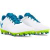 imageUnder Armour Boys Magnetico Select 30 Jr Soccer Shoe102 WhiteHighvis YellowCapri