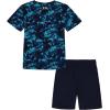 imageUnder Armour Boys Short Sleeve Tee and Short Set Lightweight and BreathableBlue Surf Seafoam