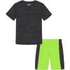 imageUnder Armour Boys Short Sleeve Tee and Short Set Lightweight and BreathablePitch Gray Dropback