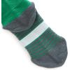 imageUnder Armour Unisex Adult Magnetico Over the Calf Socks 1 Pack305 Team Kelly Green  Pitch Gray  White