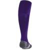 imageUnder Armour Unisex Adult Magnetico Over the Calf Socks 1 Pack500 Purple  Pitch Gray  White