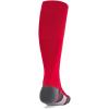 imageUnder Armour Unisex Adult Magnetico Over the Calf Socks 1 Pack600 Red  Pitch Gray  White