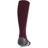 imageUnder Armour Unisex Adult Magnetico Over the Calf Socks 1 Pack609 Maroon  Pitch Gray  White