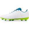 imageUnder Armour Boys Magnetico Select 30 Jr Soccer Shoe102 WhiteHighvis YellowCapri