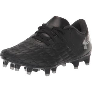 imageUnder Armour Boys Magnetico Select 30 Jr Soccer Shoe001 BlackBlackMetallic Silver