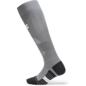 imageUnder Armour Unisex Adult Magnetico Over the Calf Socks 1 Pack040 Graphite  Black  White