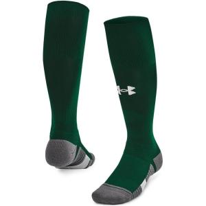imageUnder Armour Unisex Adult Magnetico Over the Calf Socks 1 Pack301 Forest Green  Pitch Gray  White
