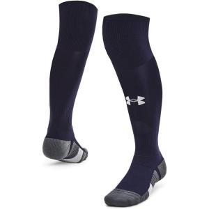 imageUnder Armour Unisex Adult Magnetico Over the Calf Socks 1 Pack410 Midnight Navy  Pitch Gray  White