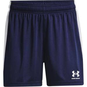 imageUnder Armour Womens Challenger Knit ShortsMidnight Navy 410White