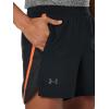 imageUnder Armour Mens Launch 5quot Shorts002 BlackReflective