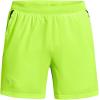 imageUnder Armour Mens Launch 5quot Shorts369 Lime Surge  Black  Reflective