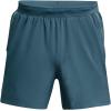 imageUnder Armour Mens Launch 5quot Shorts414 Static Blue  Still Water  Reflective