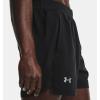 imageUnder Armour Mens Launch 5quot Shorts490 Blizzard  Varsity Blue  Reflective