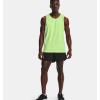imageUnder Armour Mens Launch 5quot Shorts490 Blizzard  Varsity Blue  Reflective