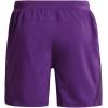 imageUnder Armour Mens Launch 5quot Shorts522 Galaxy Purple  Tux Purple  Reflective