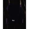 imageUnder Armour Mens Launch 5quot Shorts522 Galaxy Purple  Tux Purple  Reflective