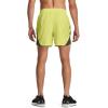 imageUnder Armour Mens Launch 5quot Shorts743 Lime Yellow  Marine Od Green  Reflective