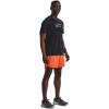 imageUnder Armour Mens Launch 5quot Shorts829 Papaya  Papaya  Reflective