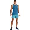 imageUnder Armour Mens Launch 5quot ShortsFresco Blue 481Reflective