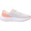 imageUnder Armour Womens Charged Surge 4 Running Shoe106 Distant GrayFlare Orange