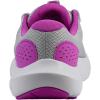 imageUnder Armour Womens Charged Surge 4 Running ShoeHalo GrayVivid MagentaVivid Magenta