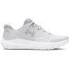 imageUnder Armour Womens Charged Surge 4 Running ShoeWhiteDistant GrayMetallic Silver