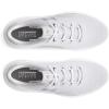 imageUnder Armour Womens Charged Surge 4 Running ShoeWhiteDistant GrayMetallic Silver