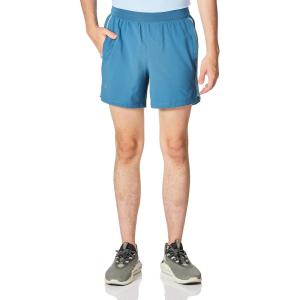 imageUnder Armour Mens Launch 5quot Shorts414 Static Blue  Still Water  Reflective