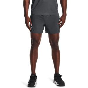imageUnder Armour Mens Launch 5quot ShortsPitch Gray 012Reflective