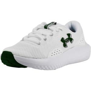imageUnder Armour Womens Charged Surge 4 Running ShoeWhiteWhiteFrost Green