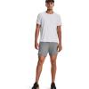 imageUnder Armour Mens Launch Run 7quot Shorts011 Mod Gray  Mod Gray  Reflective