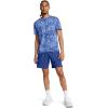 imageUnder Armour Mens Launch Run 7quot Shorts432 Tech Blue  Horizon Blue  Reflective