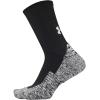 imageUnder Armour Womens Run Cushion Crew Socks MultipairsBlackPitch Gray 1pair