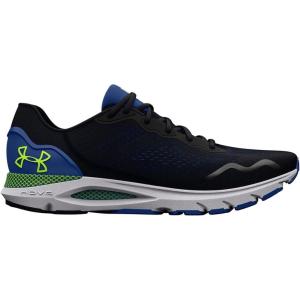 imageUnder Armour Mens HOVR Sonic 6 Running Shoe002 BlackBlue MirageLime Surge