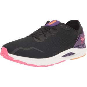 imageUnder Armour Mens HOVR Sonic 6 Running Shoe004 BlackGalaxy PurplePink Shock