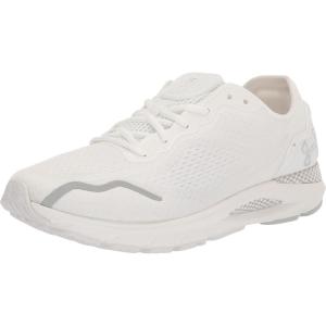 imageUnder Armour Mens HOVR Sonic 6 Running Shoe100 WhiteWhiteMetallic Silver