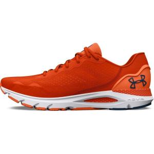 imageUnder Armour Mens HOVR Sonic 6 Running Shoe800 ScorchedDark TangerineVarsity Blue