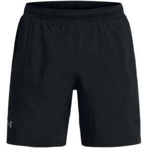 imageUnder Armour Mens Launch Run 7quot Shorts001 Black  Black  Reflective