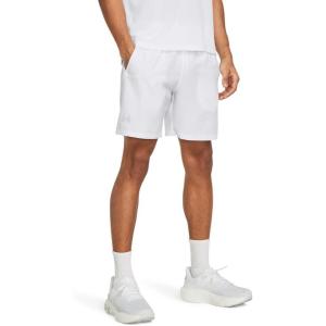 imageUnder Armour Mens Launch Run 7quot Shorts100 White  White  Reflective